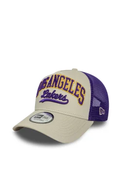 Cap NBA SCRIPT LA LAKERS 9FORTY E-FRAME TRUCKER