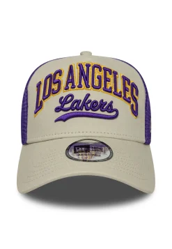 Cap NBA SCRIPT LA LAKERS 9FORTY E-FRAME TRUCKER