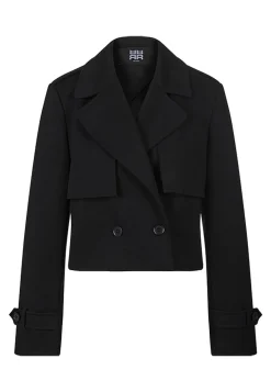 Dame Jacke im Trenchcoat-Style