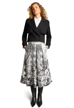 Dame Jacke im Trenchcoat-Style