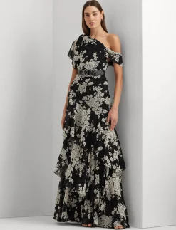 Damen Abendkleid aus Knittergeorgette