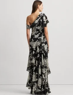 Damen Abendkleid aus Knittergeorgette