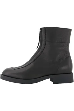Damen Ankle Boots FRONT ZIP aus Leder