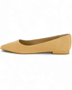 Damen Ballerina aus Wildleder LONDYN