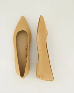 Damen Ballerina aus Wildleder LONDYN