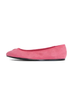 Damen Ballerina aus Wildleder