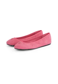 Damen Ballerina aus Wildleder