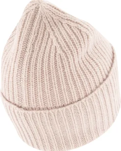 Damen Beanie aus Wolle-Kaschmirmischung