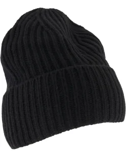 Damen Beanie aus Wolle-Kaschmirmischung