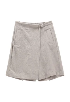 Damen Bermuda-Rock SUNFLOWER aus Seersucker-Gewebe