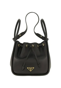 Damen Beuteltasche aus Leder BUCKET SOFT GRAIN