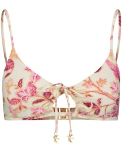 Damen Bikini Oberteil SILKROAD DRAWSTRING KEYHOLE BRALETTE
