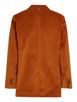 Damen Blazer aus Cord Relaxed Fit