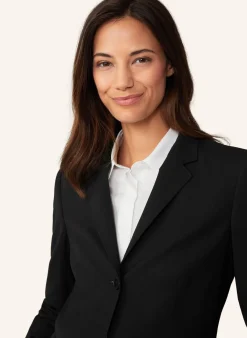 Damen Blazer aus Schurwoll-Stretchgewebe