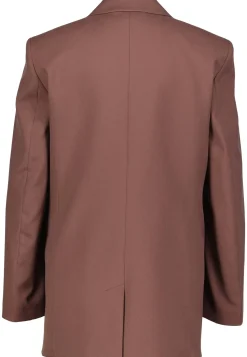 Damen Blazer mit Blumenbrosche AROSEA Relaxed Fit