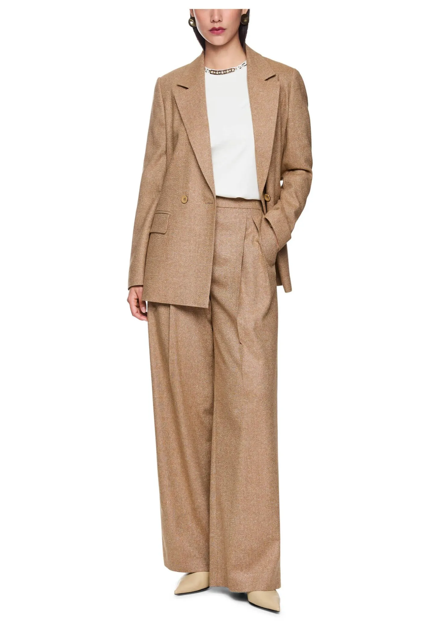 Damen Blazer mit Glitzereffekt