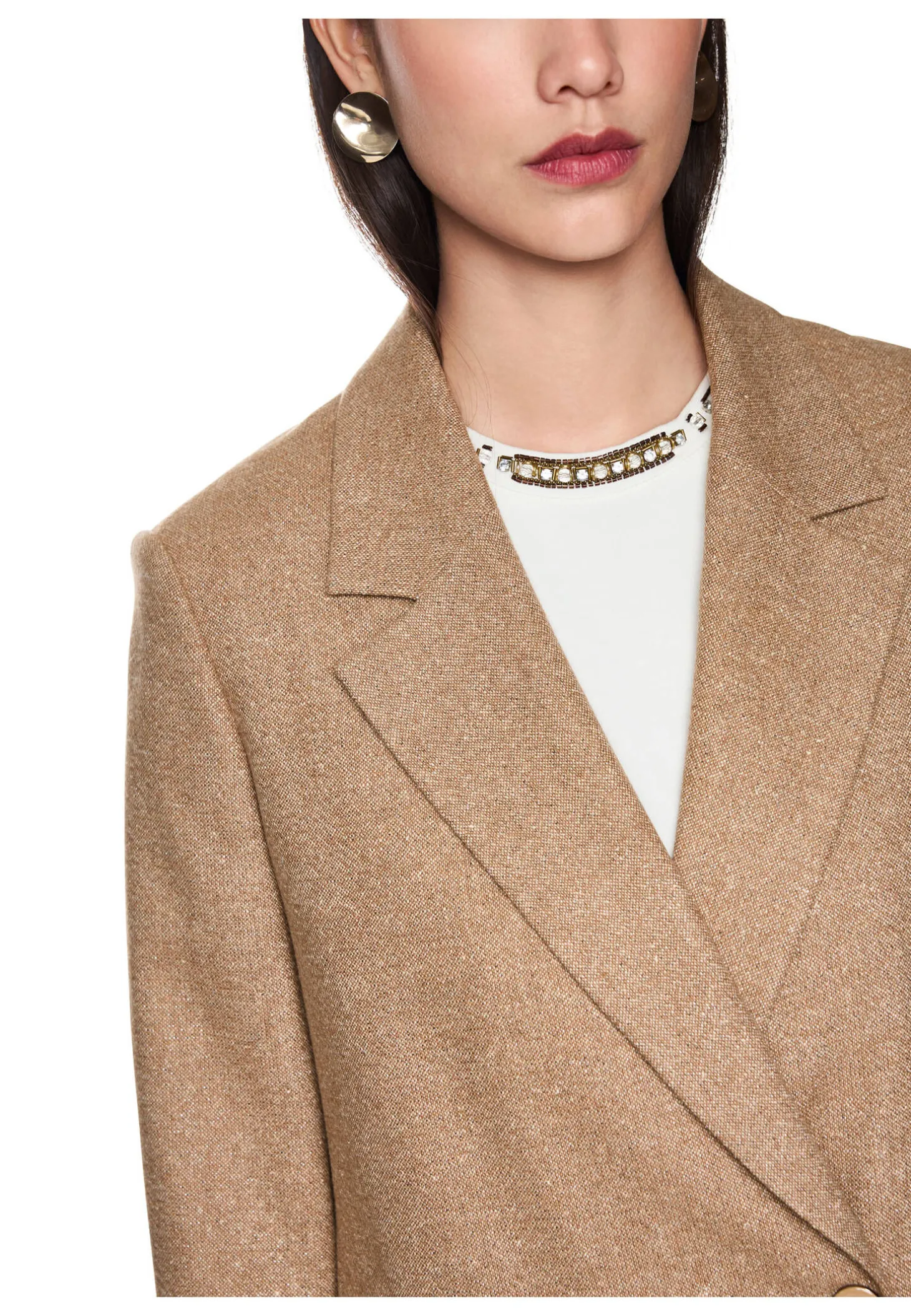 Damen Blazer mit Glitzereffekt