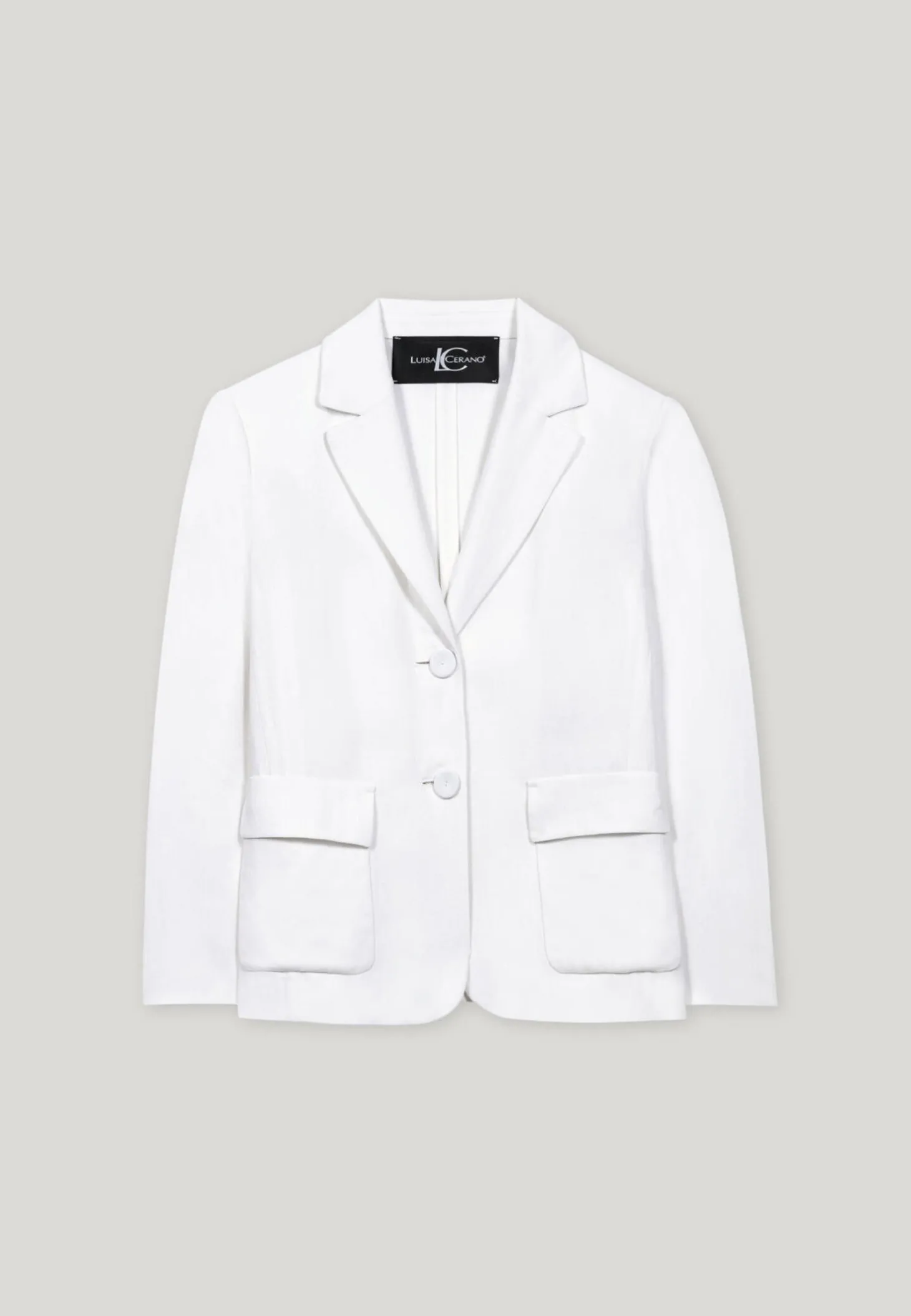 Damen Blazer mit Leinen