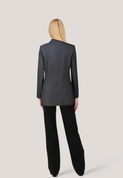 Damen Blazer mit Nadelstreifen ALEDONI
