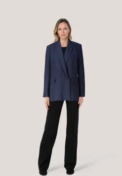 Damen Blazer mit Nadelstreifen JANKA-DB2 Relaxed Fit