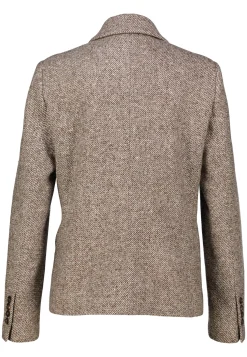 Damen Blazer mit Wolle und Seide