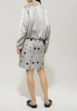 Damen Blousonjacke aus Satin