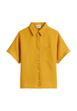 Damen Bluse aus Leinen