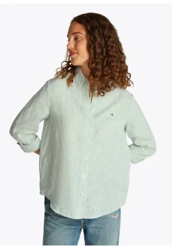 Damen Bluse aus Leinen Regular Fit