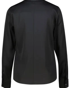 Damen Bluse aus Stretchseide BANORAH Langarm