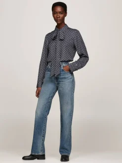 Damen Bluse aus Viskose DIAMOND MONOTYPE Regular Fit