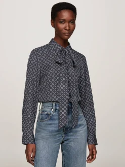 Damen Bluse aus Viskose DIAMOND MONOTYPE Regular Fit