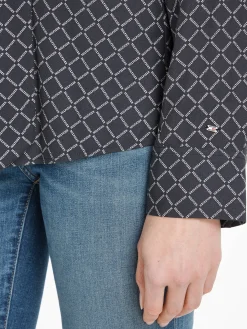 Damen Bluse aus Viskose DIAMOND MONOTYPE Regular Fit