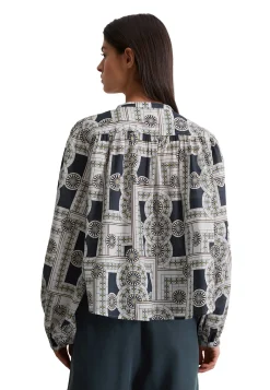 Damen Bluse aus Voile Relaxed Fit