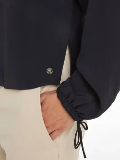 Damen Bluse CREPE aus Viskose Relaxed Fit