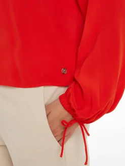 Damen Bluse CREPE aus Viskose Relaxed Fit