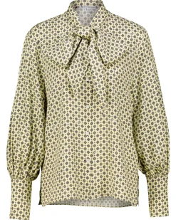 Damen Bluse FOULARD TIE NECK