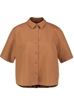 Damen Bluse mit Faltendetails Relaxed Fit