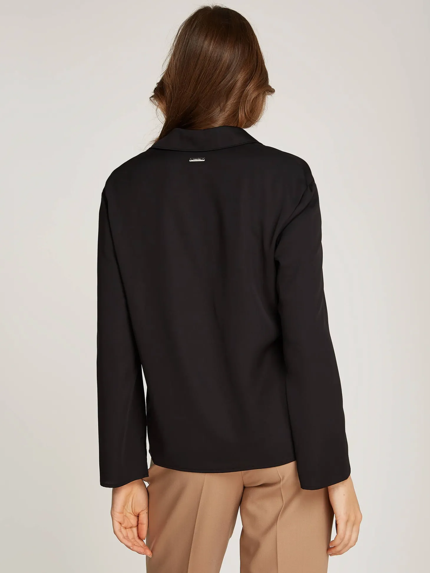 Damen Bluse mit Hemdkragen