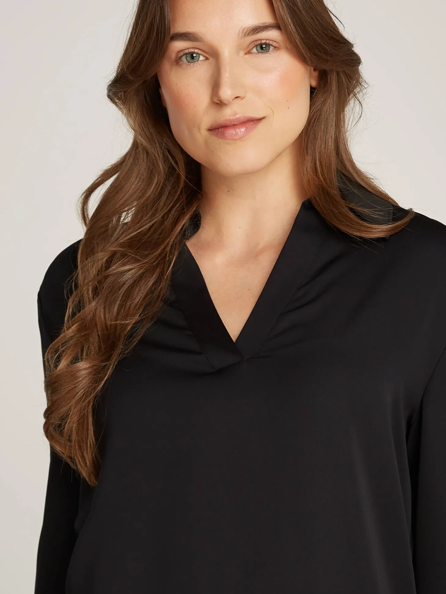 Damen Bluse mit Hemdkragen