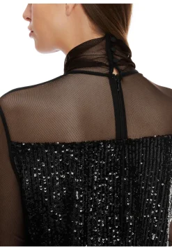 Damen Bluse mit Pailetten