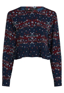 Damen Bluse mit Print