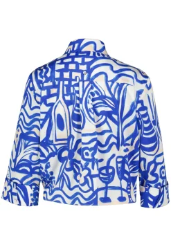 Damen Bluse mit Print