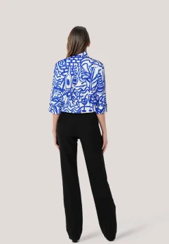 Damen Bluse mit Print