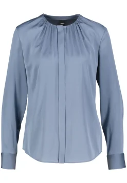 Damen Bluse mit Seide BANORAH