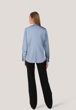 Damen Bluse mit Seide BANORAH