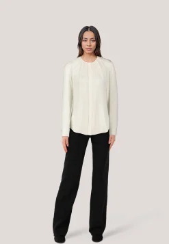 Damen Bluse mit Seide BANORAH