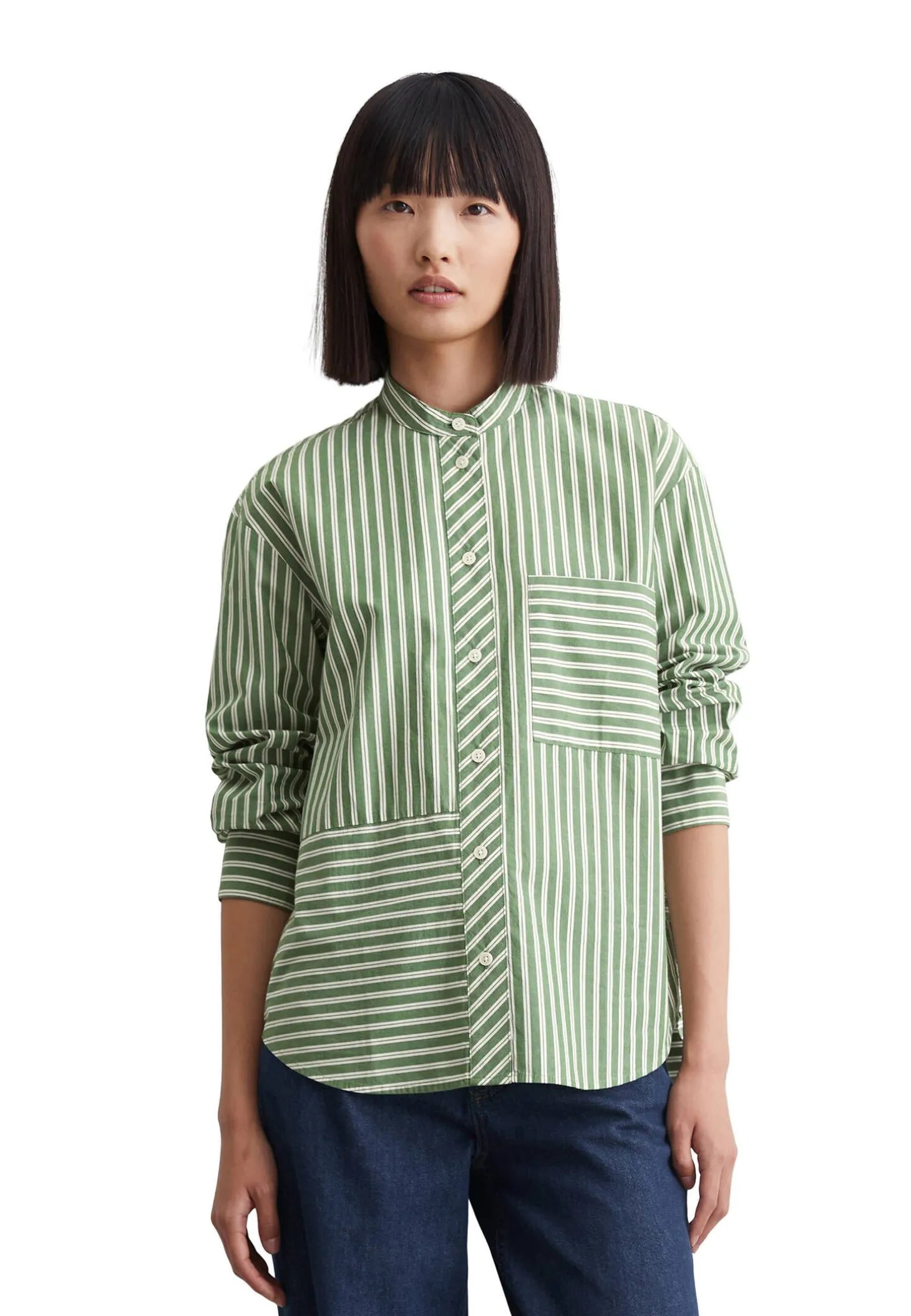 Damen Bluse Oversized Fit