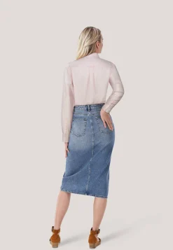 Damen Bluse Regular Fit Langarm