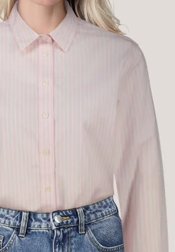 Damen Bluse Regular Fit Langarm