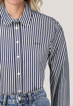 Damen Bluse Regular Fit Langarm